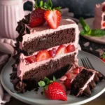 Strawberry Chocolate Cake