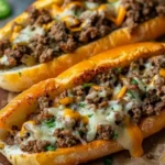 Ground Beef Philly Cheesesteaks