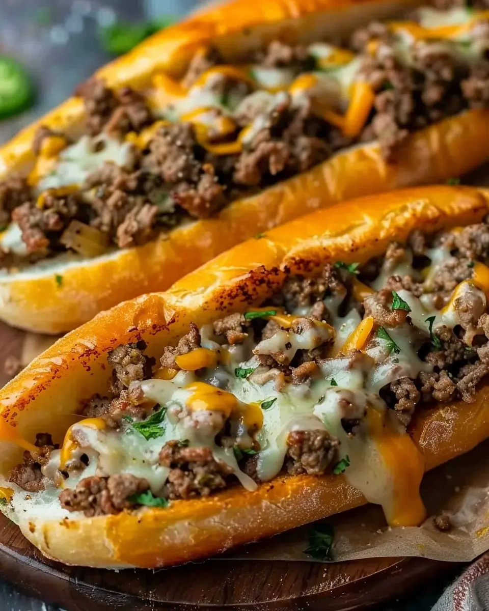 Ground Beef Philly Cheesesteaks Made Easy for Home Cooks
