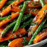 Honey Glazed Carrots & Green Beans
