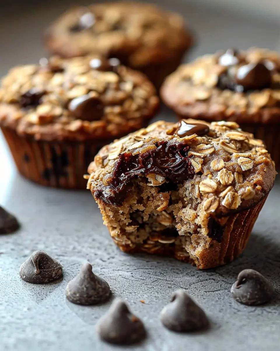 3-Day Oatmeal Chocolate Chip Muffins: Indulgent Breakfast Bliss