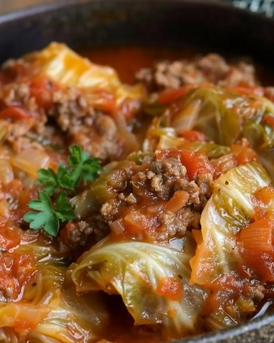 Slow Cooker Unstuffed Cabbage Rolls: Easy Comfort Food Delight