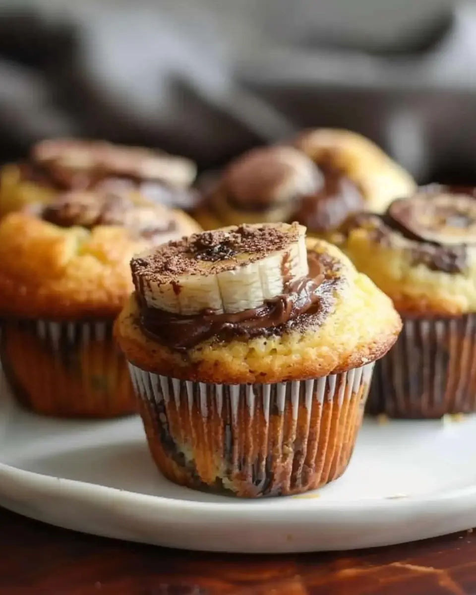 Nutella Banana Swirl Muffins: Easy Indulgence for Everyone
