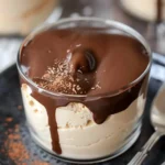 Vegan Peanut Butter Mousse (with a Chocolate Ganache!)