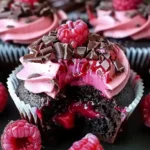 Decadent Raspberry Chocolate Lava Cupcakes You’ll Adore