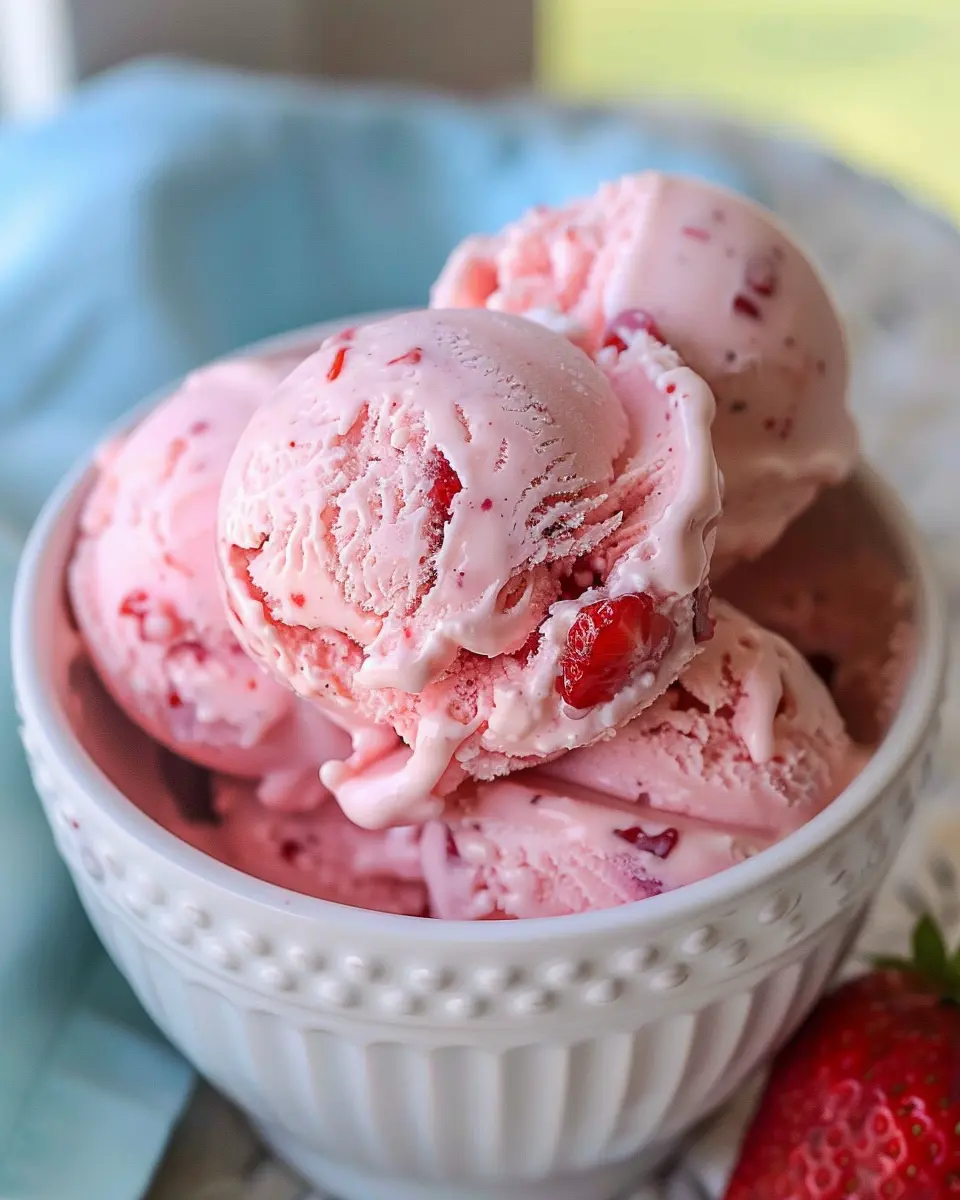 Homemade Strawberry Ice Cream: The Best Indulgent Treat at Home