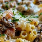 Philly Cheesesteak Pasta