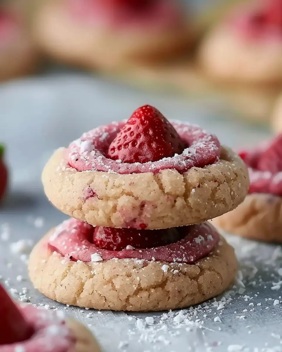 Strawberry Kiss Cookies: Easy Indulgence for Homemade Joy