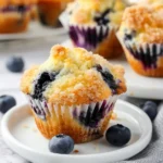 Ultimate Moist & Flavourful Blueberry Muffins