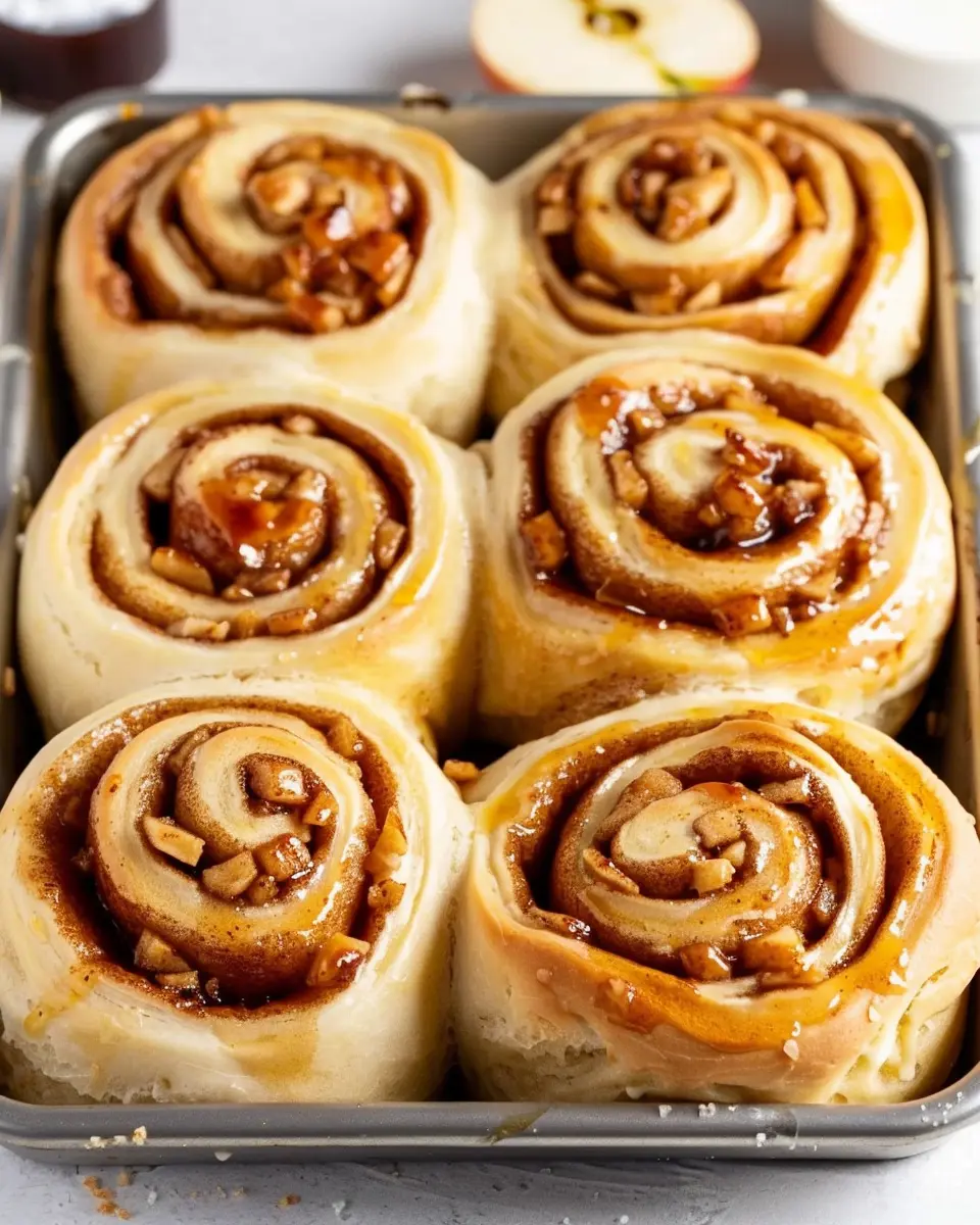 Soft-Baked Apple Cinnamon Rolls: The Best Comfort Food Delight