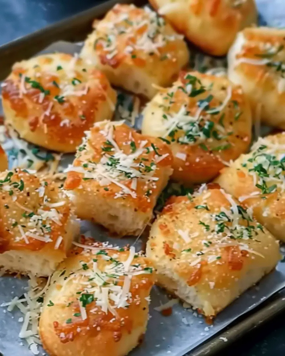 Parmesan Bread Bites Recipe: Easy and Irresistibly Cheesy Snacks