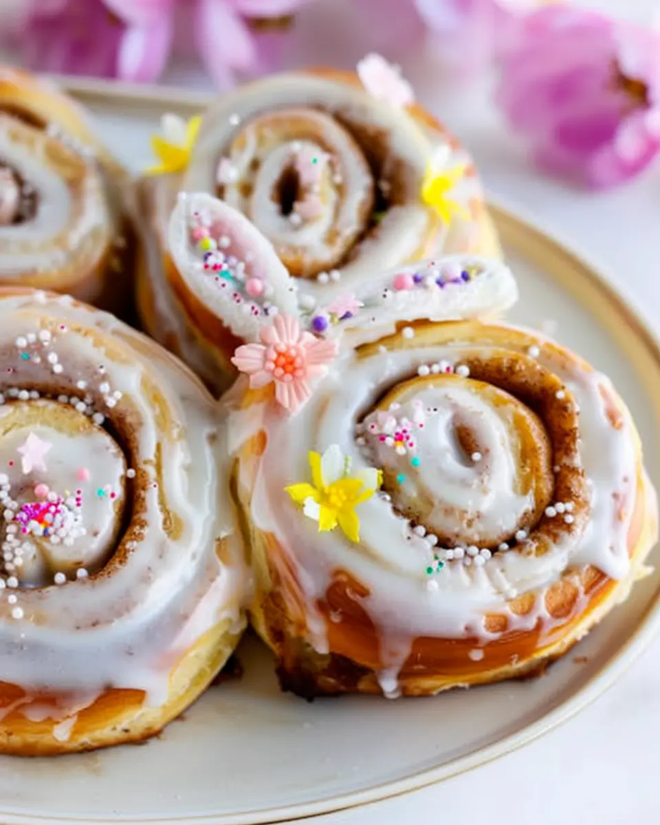 Easter Bunny Cinnamon Rolls: The Best Indulgent Twist on a Classic