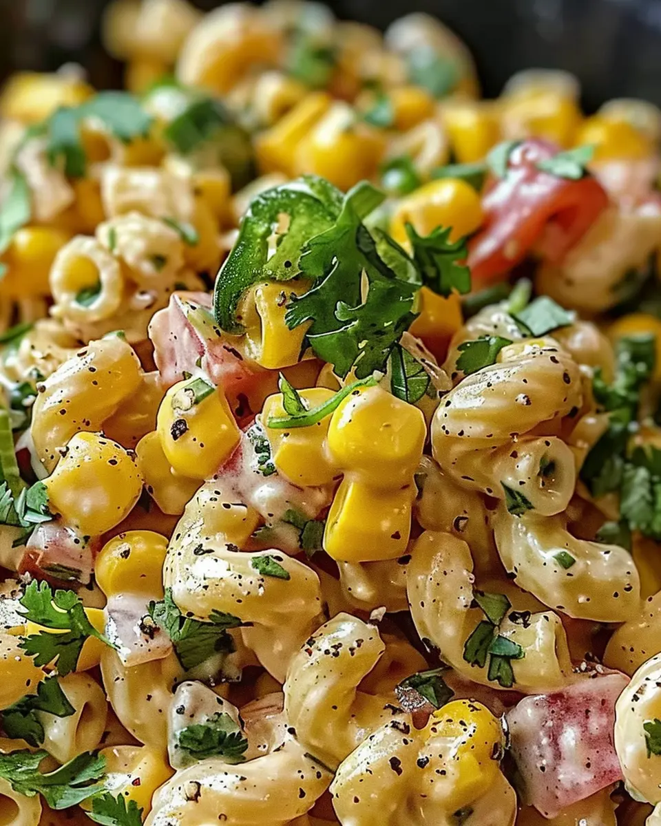 Mexican Street Corn Pasta Salad is a Must-Try Summer Delight
