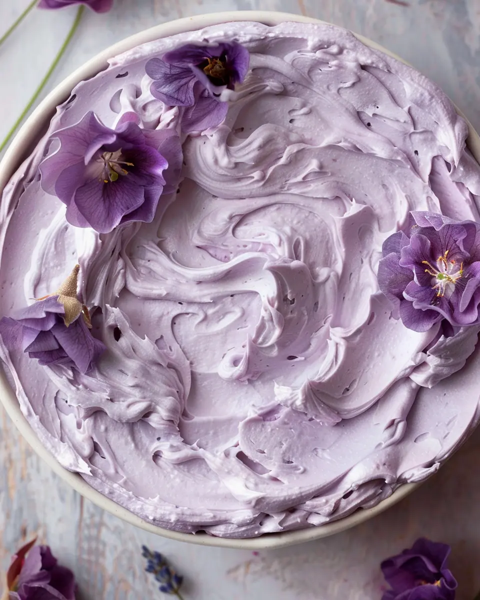 Lavender Buttercream Frosting: The Best Floral Touch for Cakes