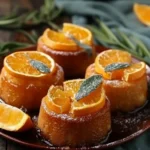 Orange Ginger Honey Cakes
