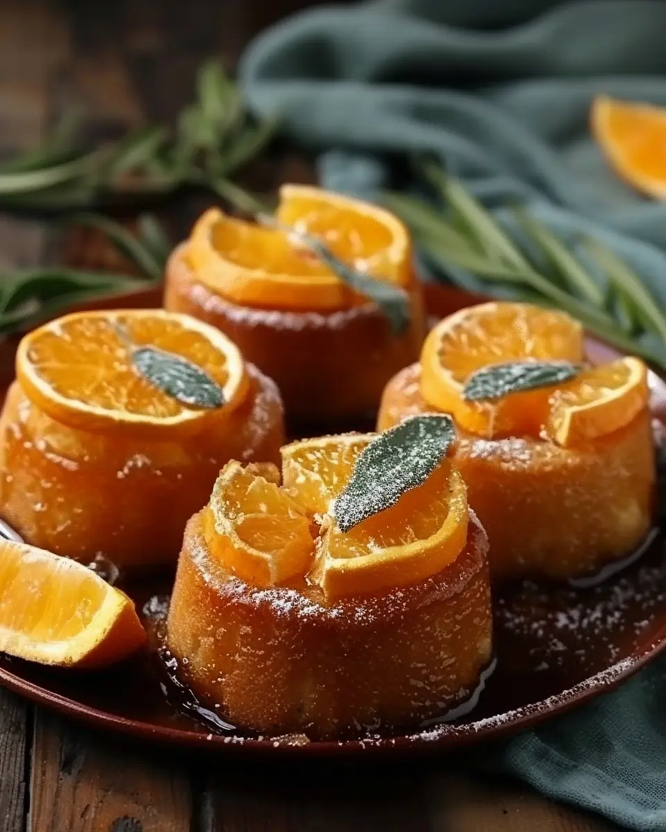 Orange Ginger Honey Cakes: Easy Treat to Sweeten Your Day