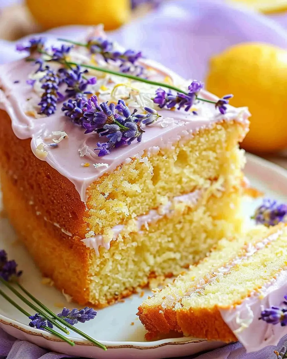Lemon Lavender Cake Recipe: A Delightful Twist for Home Bakers