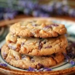 Lavender Honey Crunch Cookies