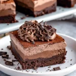 Chocolate Mousse Brownies Recipe