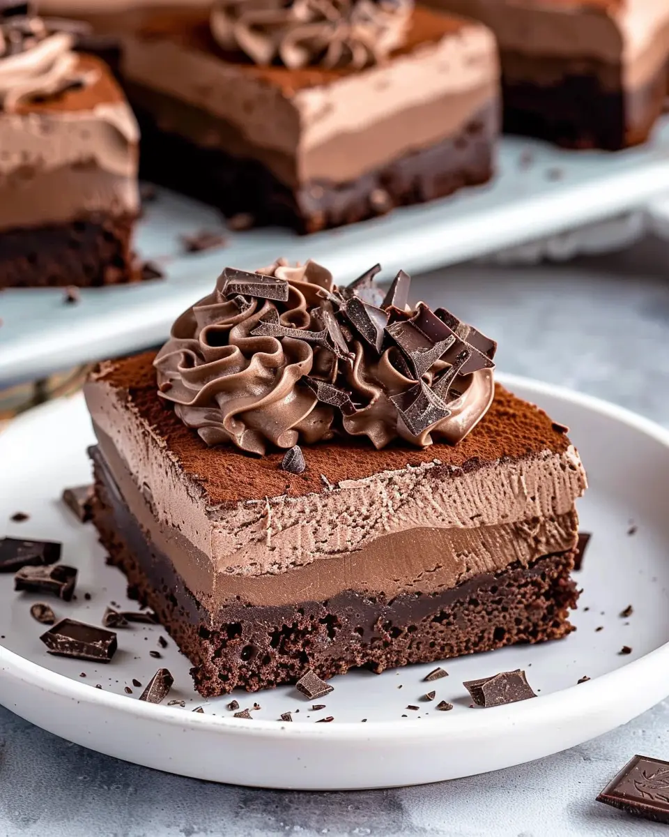 Chocolate Mousse Brownies: Indulgent Treat You Can’t Resist