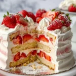 Strawberry Shortcake Cake