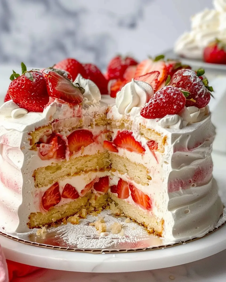 Strawberry Shortcake Cake: The Best Indulgent Treat You’ll Love