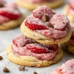 Strawberry Kiss Cookies