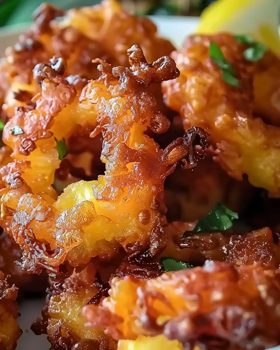 Heavenly Pineapple Fritters: Easy Tropical Joy in Every Bite